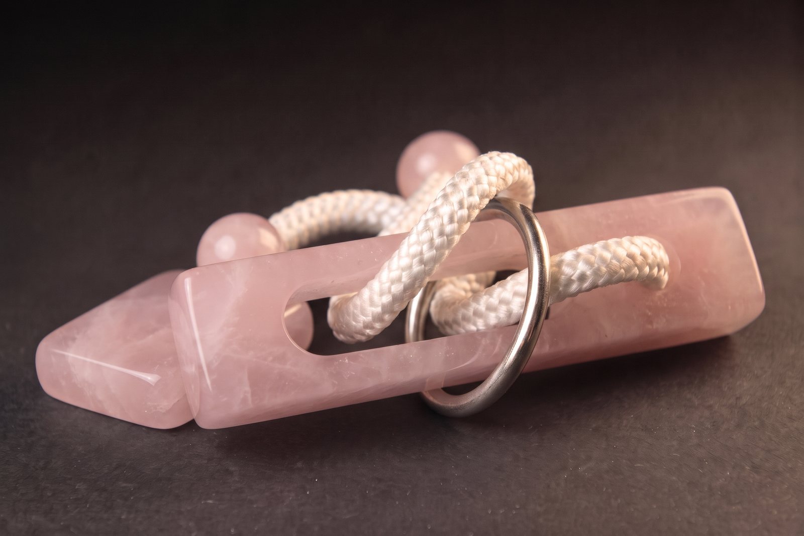 Another Way Out in rose quartz