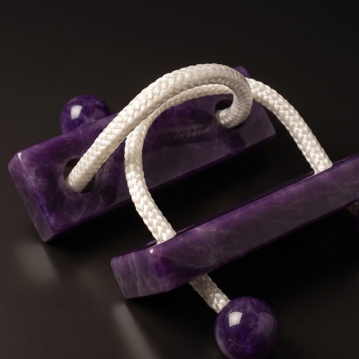 Left And Right in amethyst