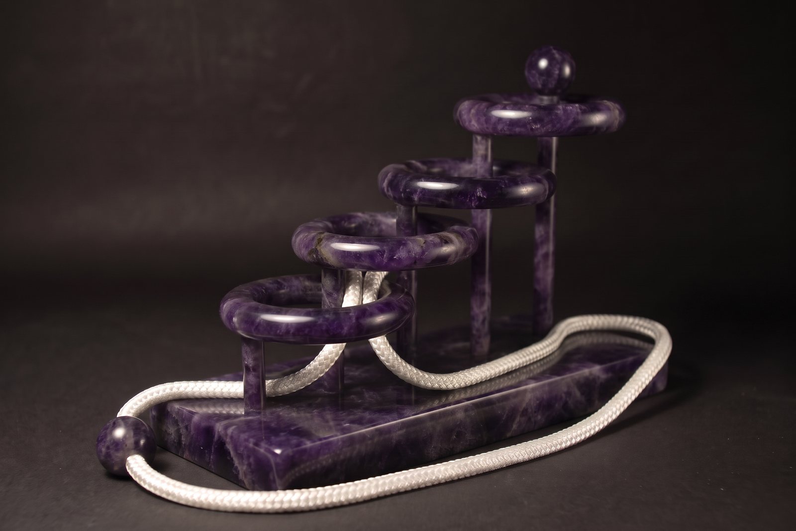 Four Infinities in amethyst