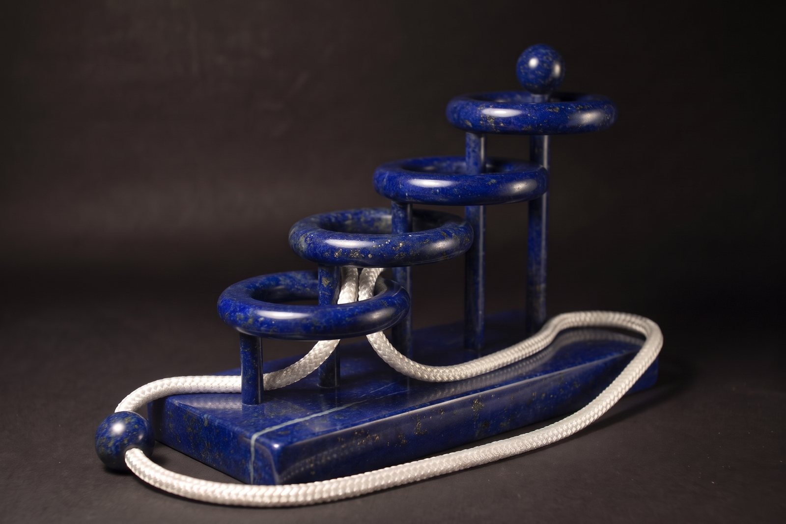 Four Infinities in lapis lazuli