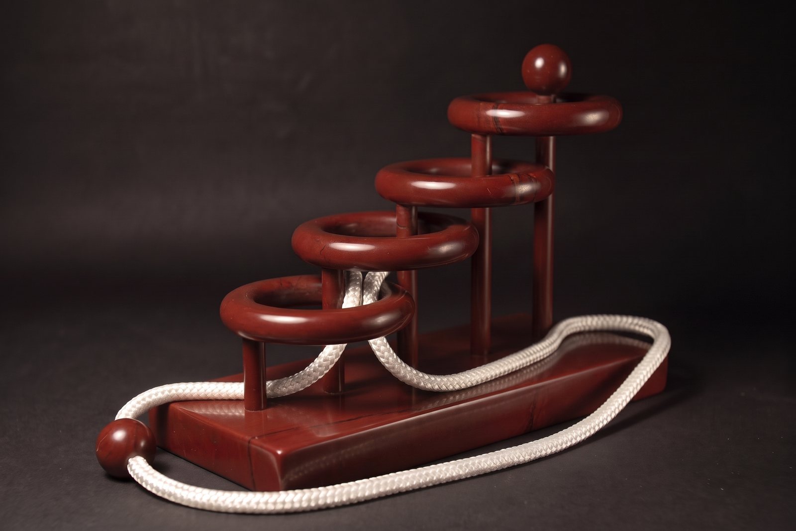 Four Infinities in red jasper