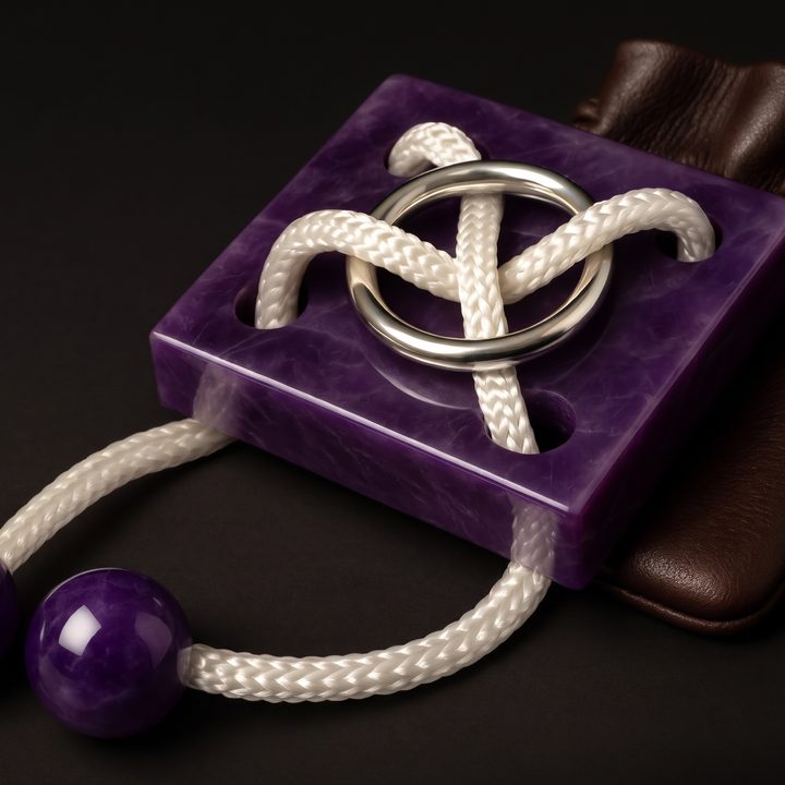 Liberation in amethyst