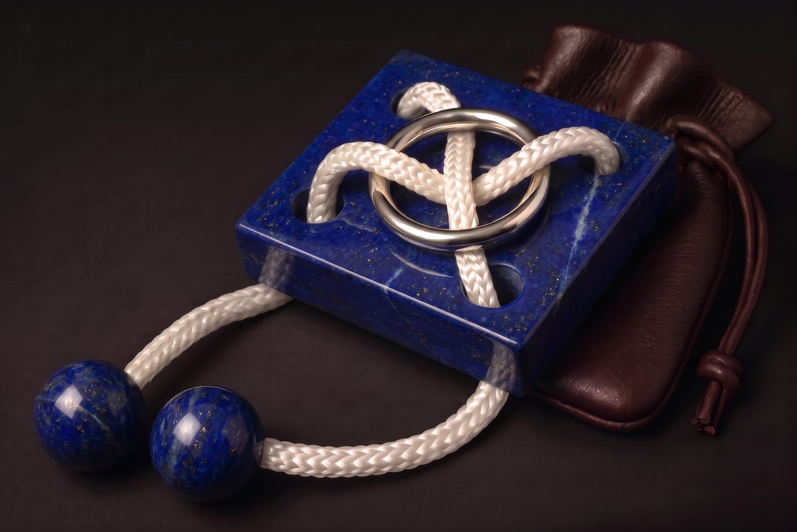 Liberation in lapis lazuli