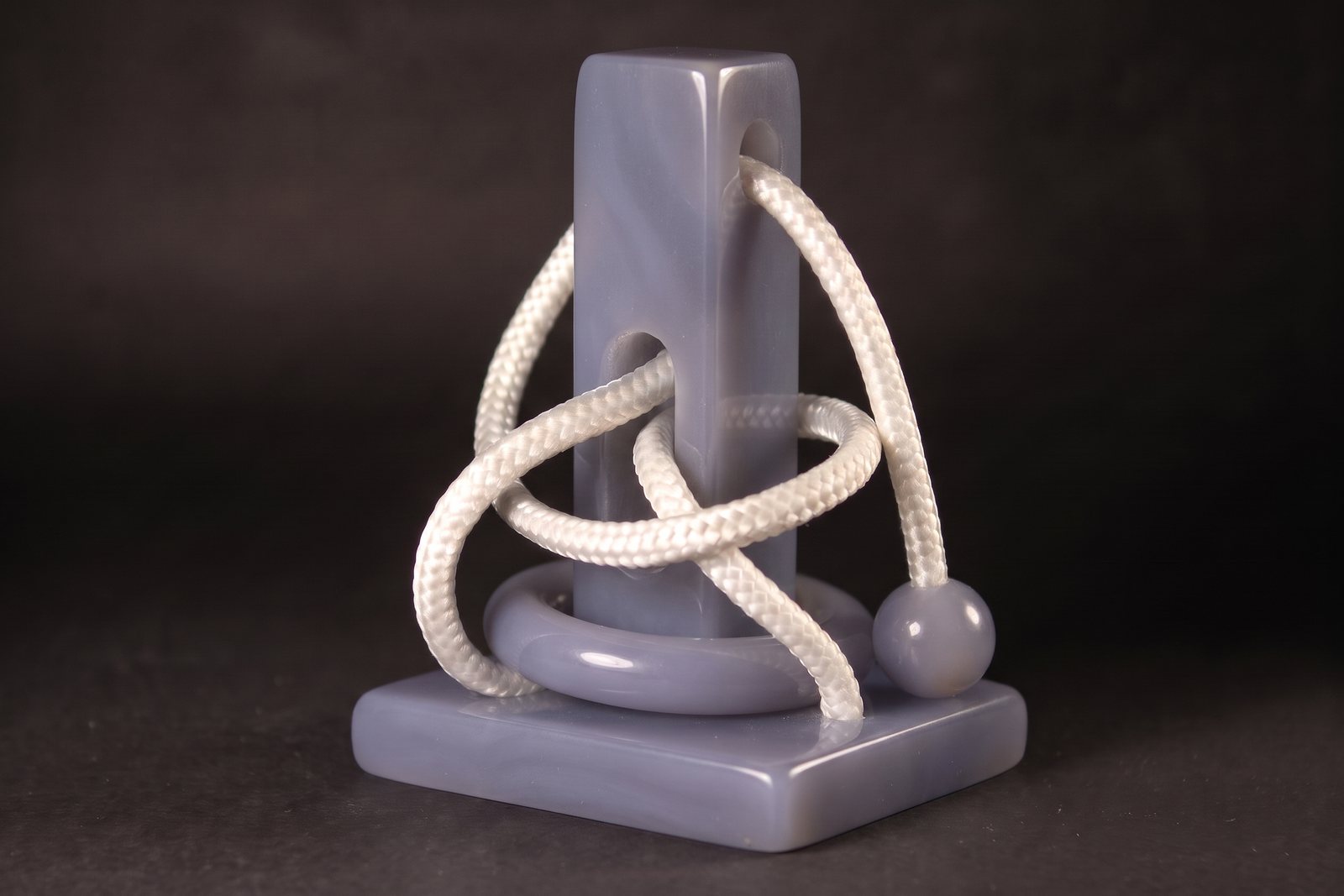 The da Vinci's Circle in blue chalcedony