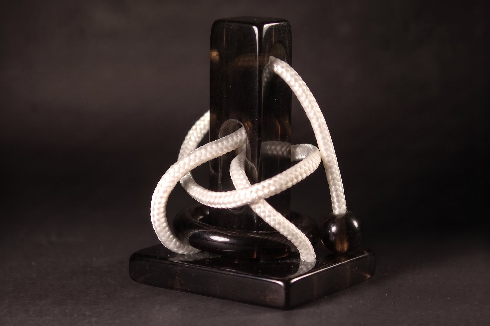 The da Vinci's Circle in smoky quartz