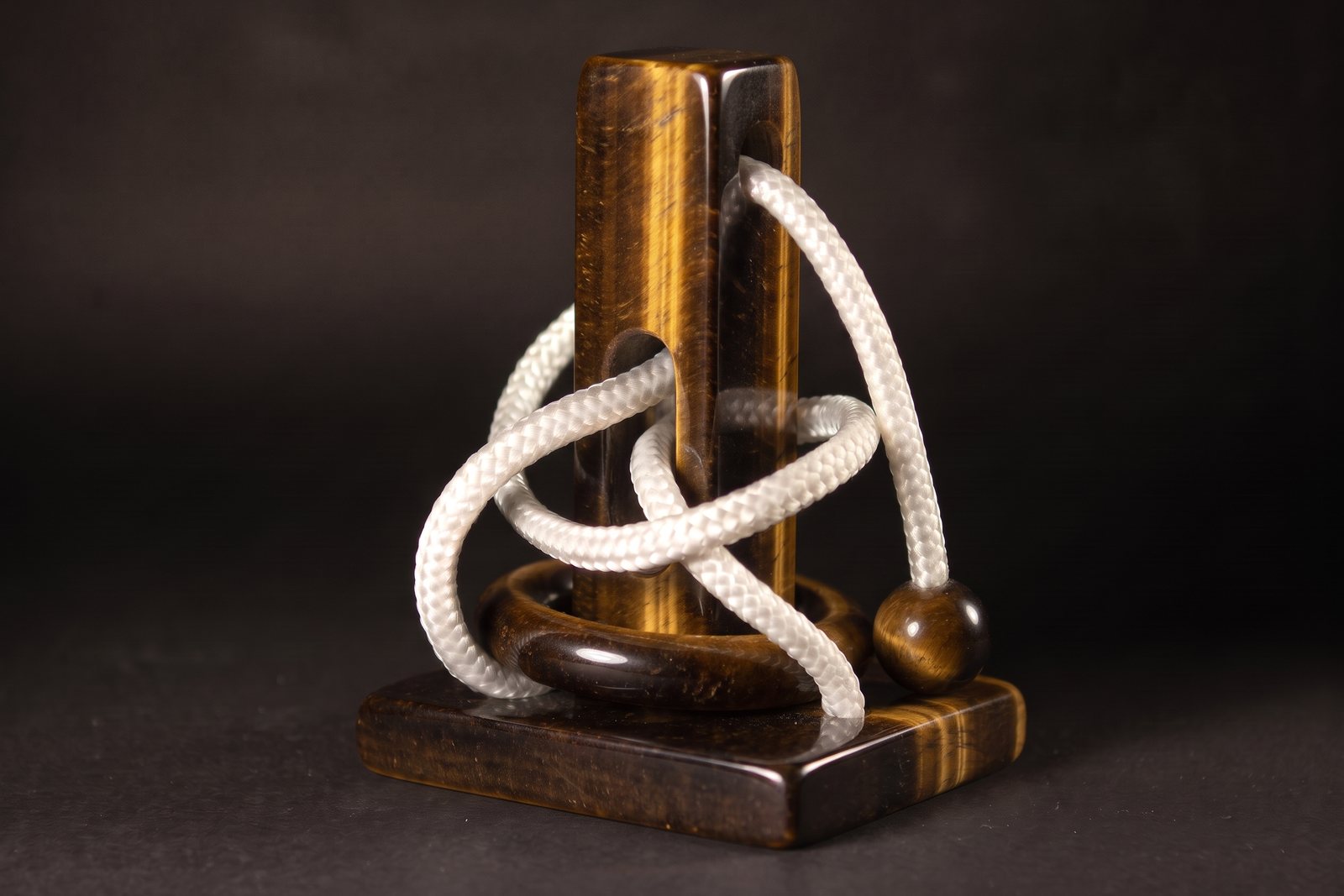 The da Vinci's Circle in tiger's eye