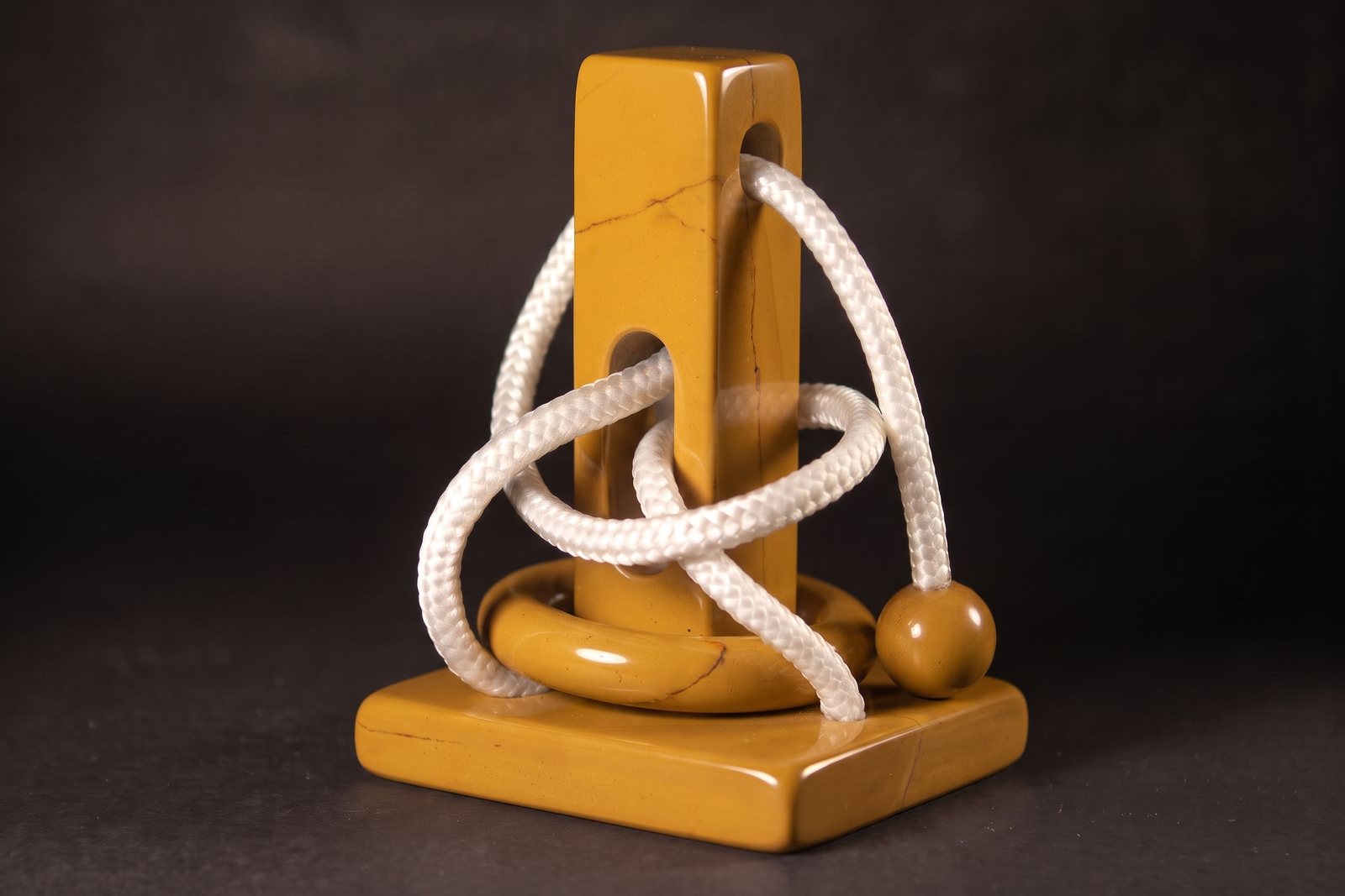 The da Vinci's Circle in yellow jasper
