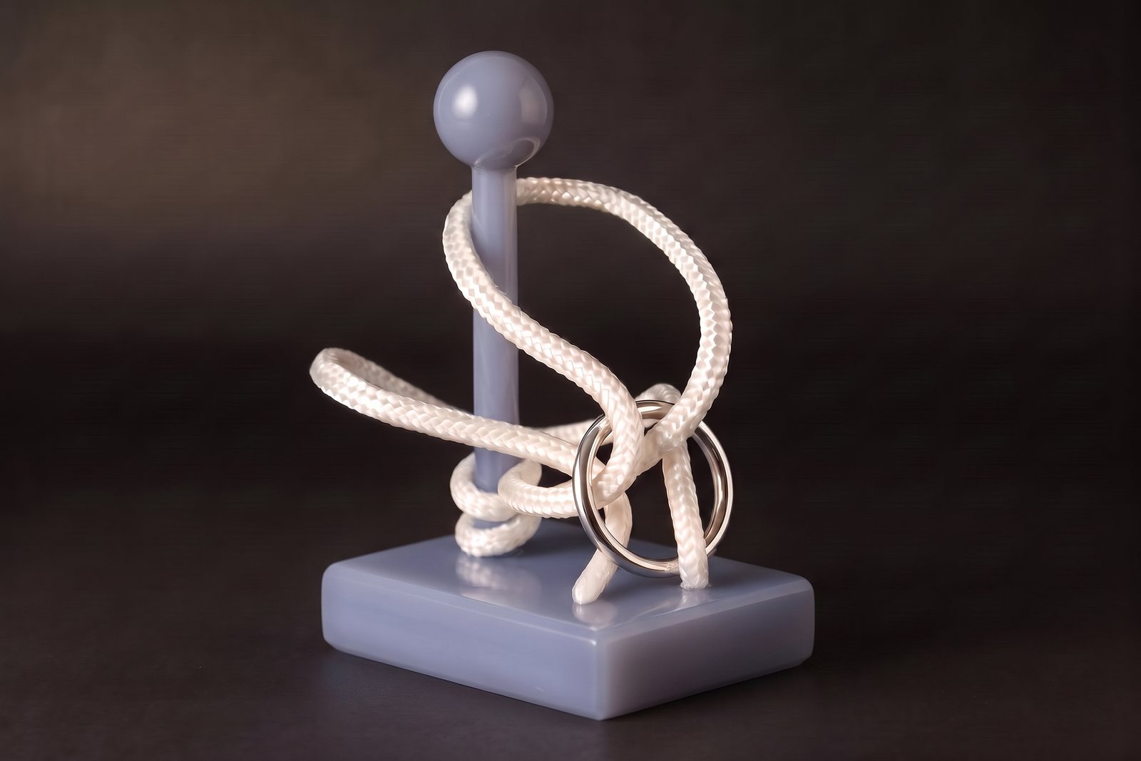 The Ring Tower in blue chalcedony