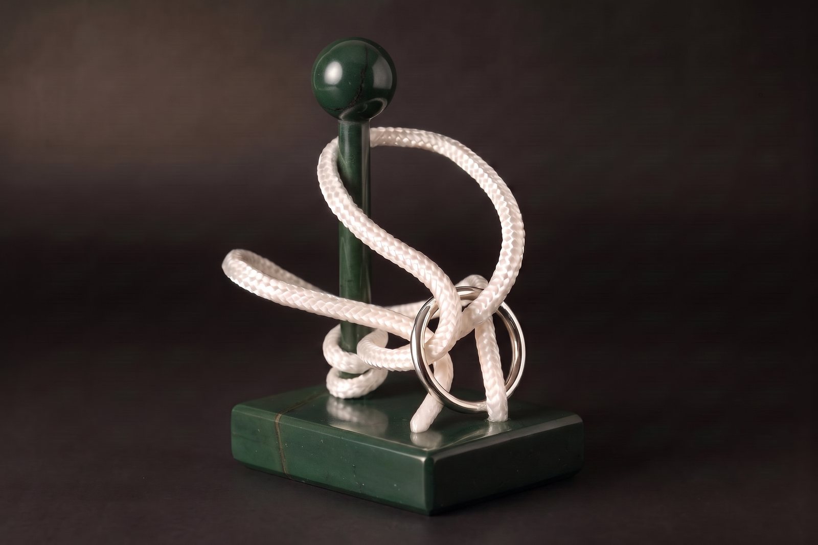 The Ring Tower in green jasper