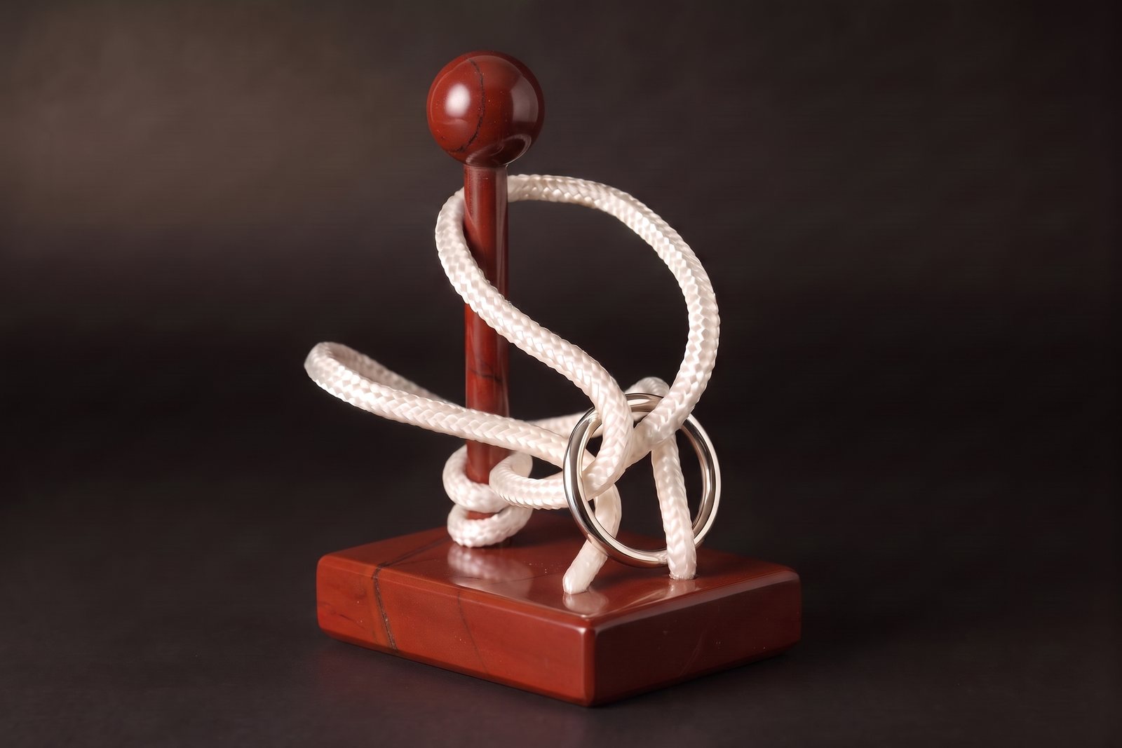 The Ring Tower in red jasper