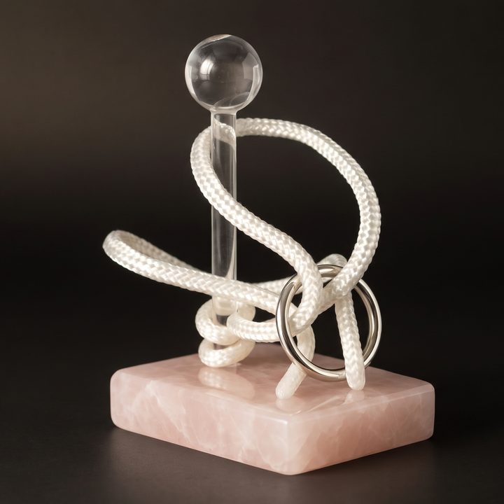The Ring Tower in rose quartz