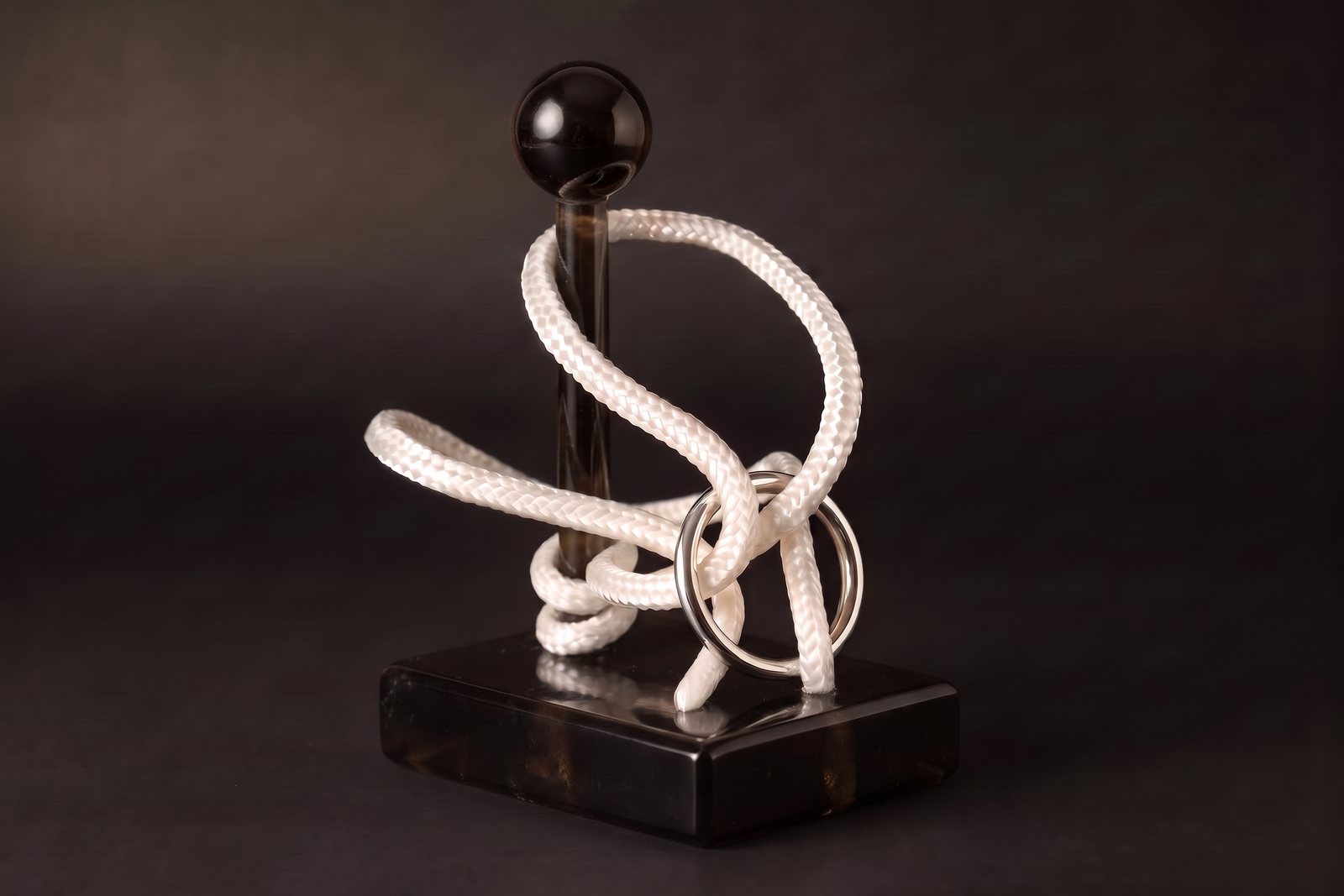 The Ring Tower in smoky quartz